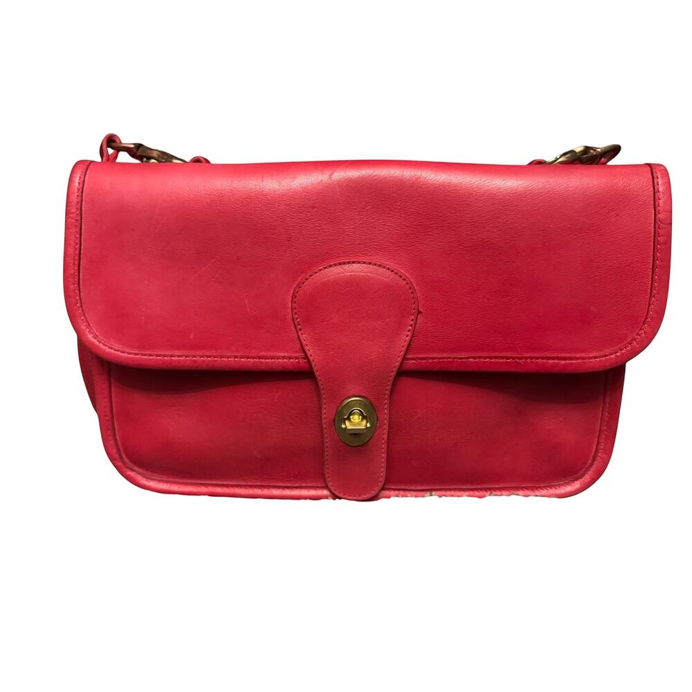 Vintage Coach Twin Clutch 9380 – Upcrafted Hot Bubblegum Pink - video - Picture 3 of 14